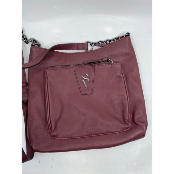 Simply Vera Vera Wang Red Medium Crossbody Bag - Picture 3 of 11